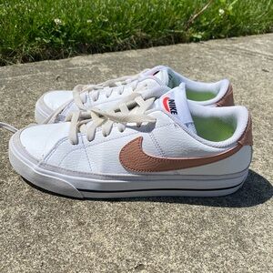Nike Court Legacy White and Rose